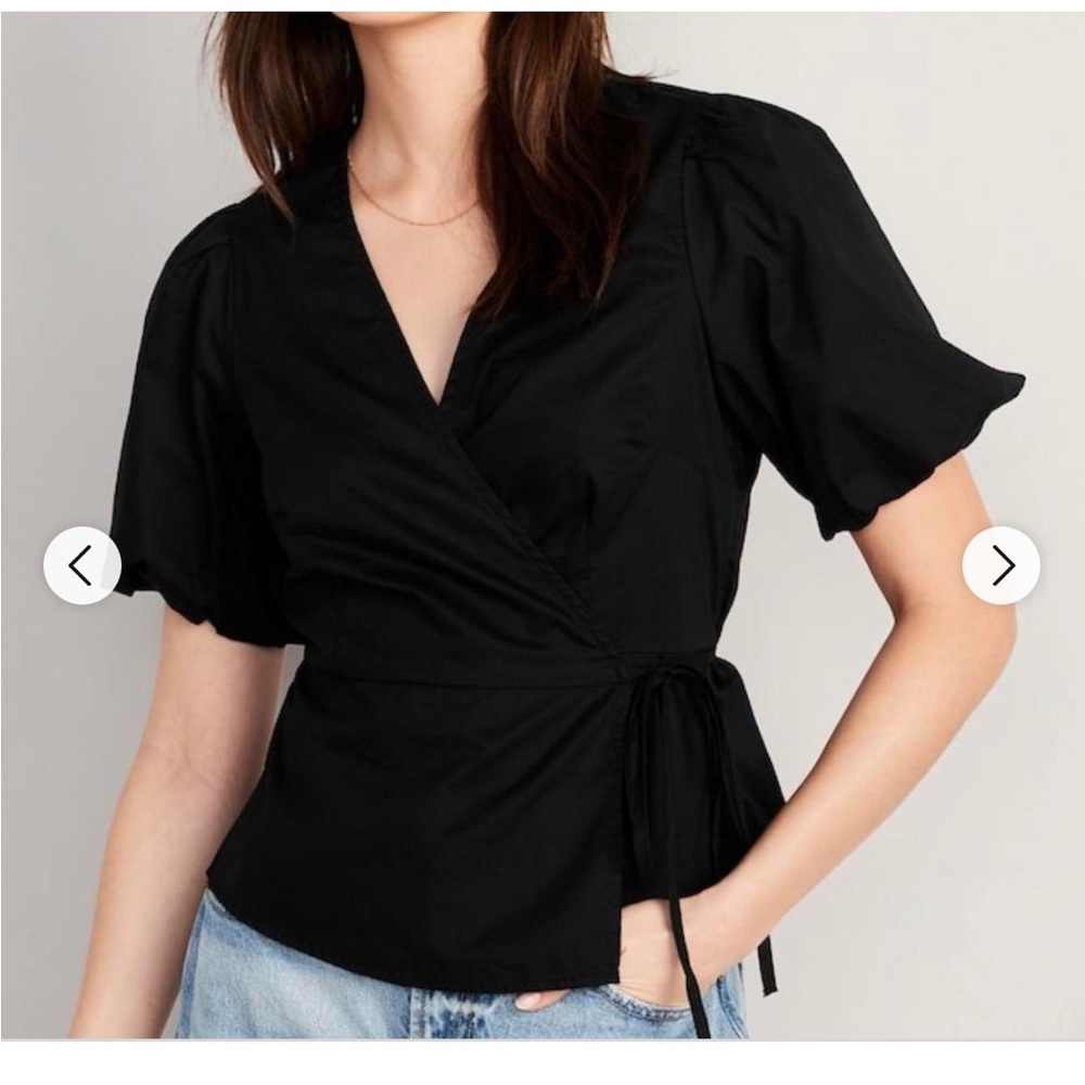 Old Navy Waist Defined Peplum Top